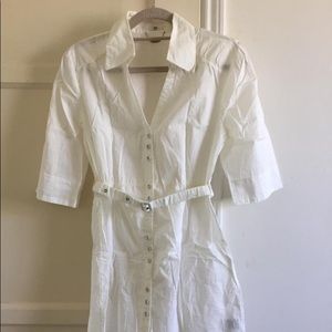 White Cotton Dress